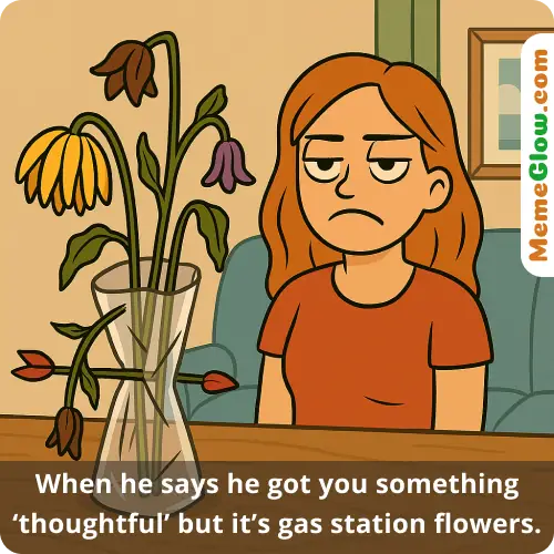 Gas station flowers valentines day memes