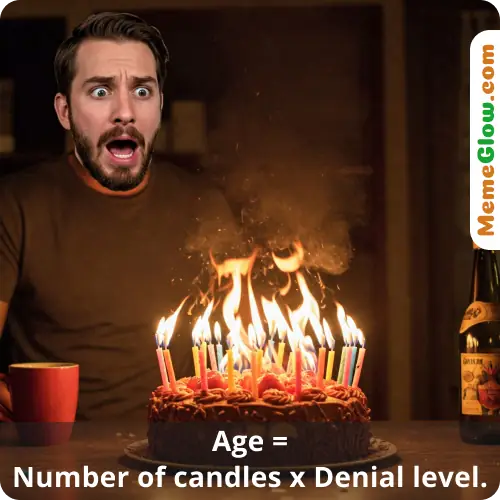 Guy math funny happy birthday memes for him