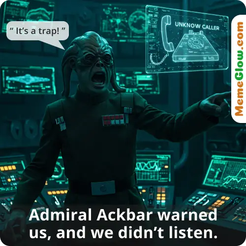 Car extended warranty meme: star wars