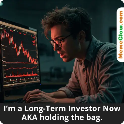 Long term investor trade meme