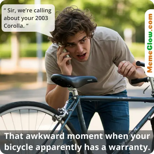 No car extended warranty meme