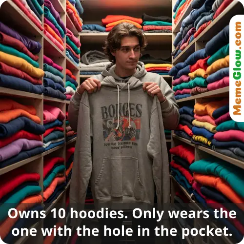 One hoodie meme