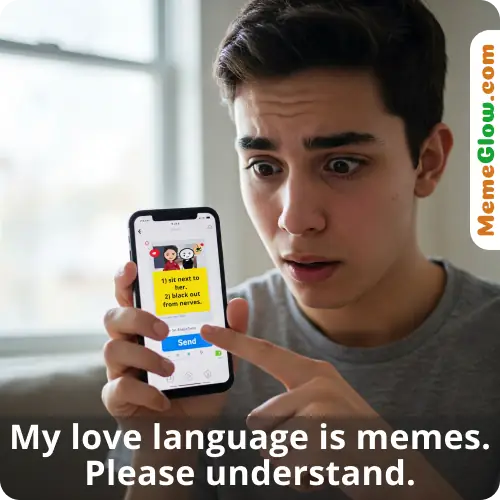 Trying to flirt funny dating meme