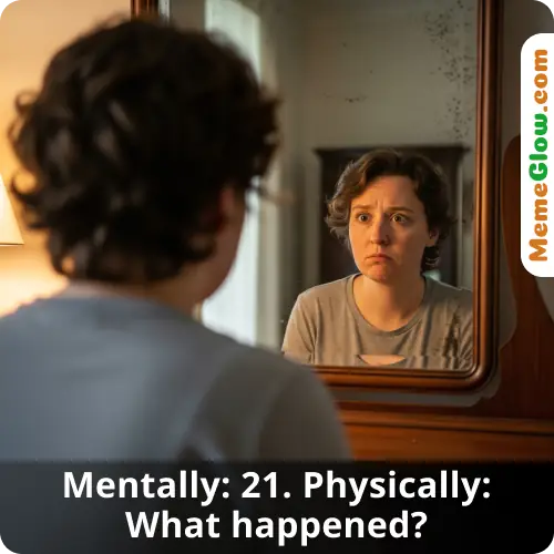 Still young at heart happy birthday meme