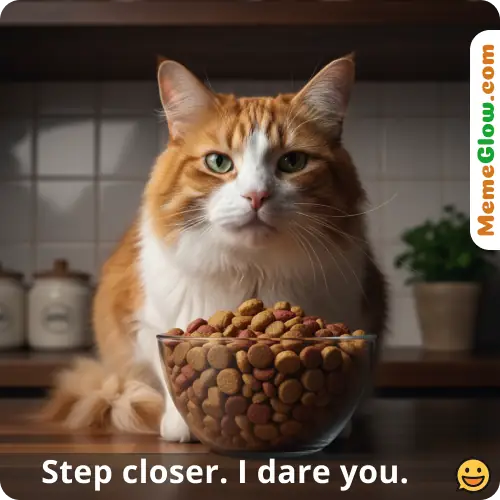 snack guardian cat meme